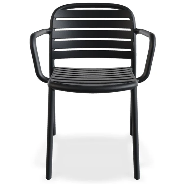 Papatya Tarabya Koltuk Pastel Yeşil - Plastik Bahçe Balkon Mutfak Sandalyesi ürün görseli 1