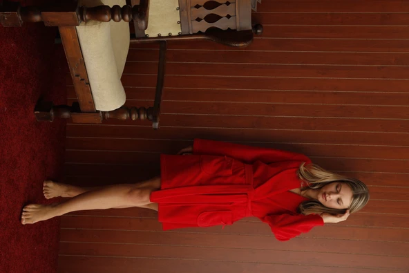 Kocabey 280 Kadın Polar Tek Rob - Resim 2