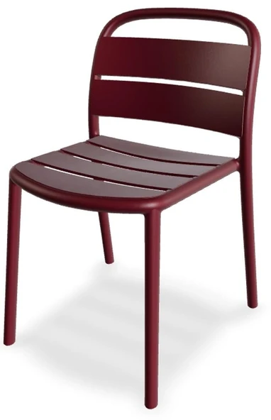 Papatya Balat Koltuk Küllü Kahve - Plastik Bahçe Balkon Mutfak Sandalyesi - Resim 10