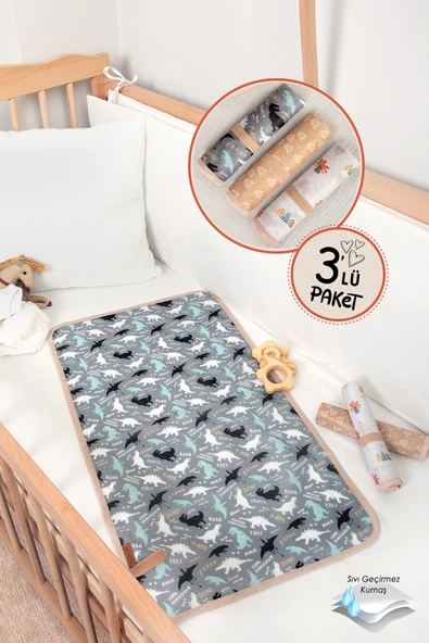 PROOF ALT AÇMA ÖRTÜSÜ 47x74 CM 3'LÜ BEJ GRUP - Resim 2