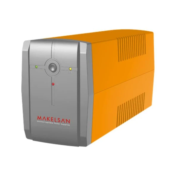 MAKELSAN LION 850VA (1X 9AH) 5-10DK, LİNE İNTERAKTİF KESİNTİSİZ GÜÇ KAYNAĞI - MU00850L11EA005 ürün görseli 1