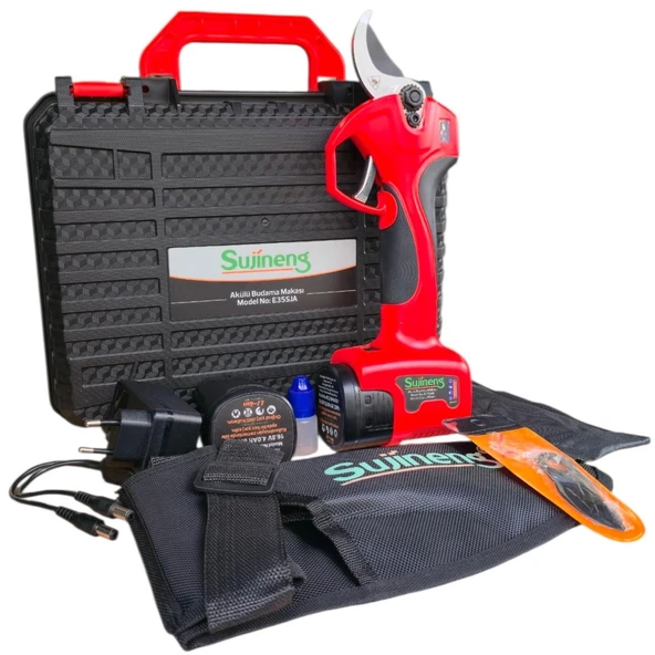 Sujineng E-35SJA Akülü LED Göstergeli Budama Makası 35 mm ürün görseli
