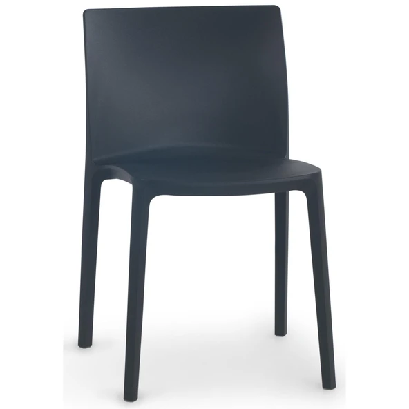 Papatya Evo Sandalye Küllü Kahve - Bahçe, Mutfak, Balkon Sandalyesi - Resim 9