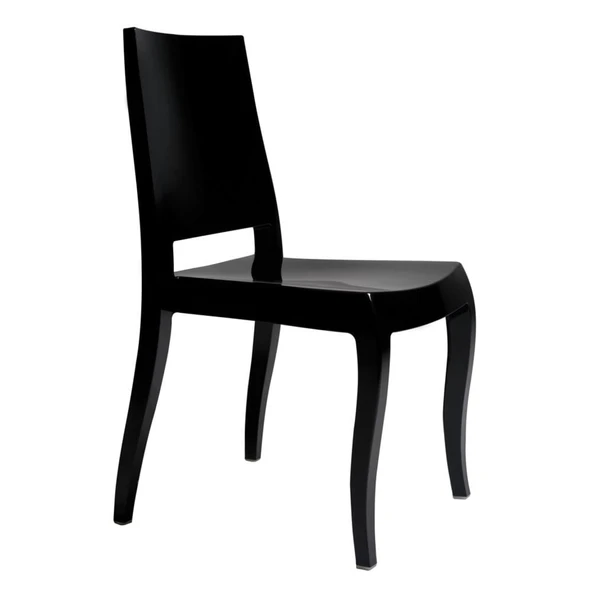 Papatya Class XC Plastik Sandalye -Transparan Şeffaf - Mutfak Sandalyesi - Resim 8