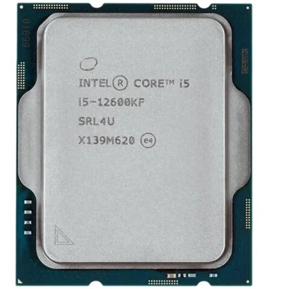 TRAY INTEL Core i5 12600KF 3.7GHz 20MB 1700 Kutusuz, Fansız ürün görseli 1