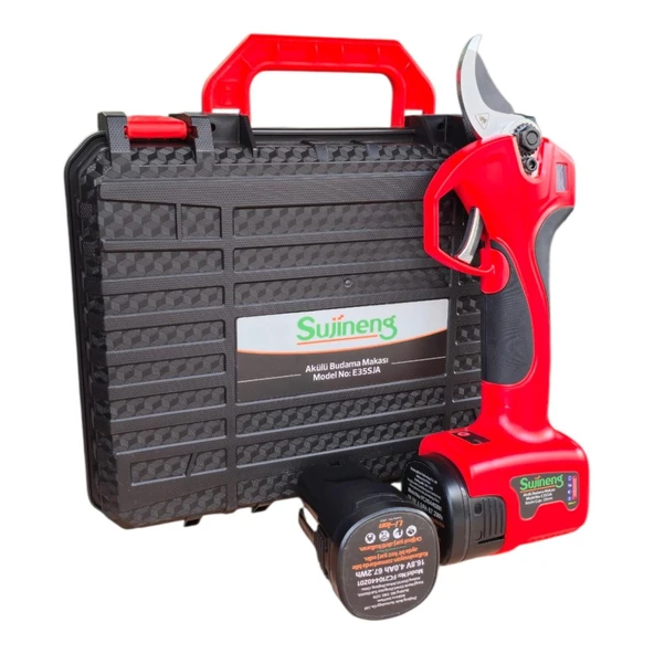 Sujineng E-35SJA Akülü LED Göstergeli Budama Makası 35 mm - Resim 2