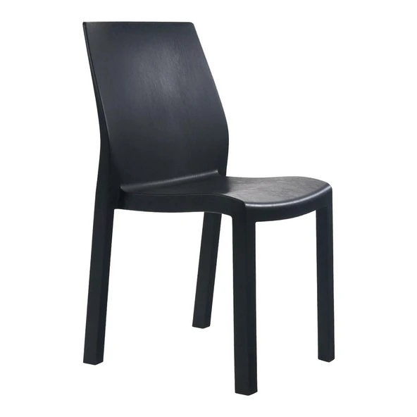 Papatya Yummy Sandalye Yeşil - Plastik Bahçe Balkon Sandalyesi - Resim 4