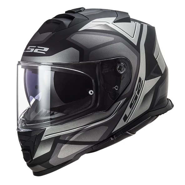 LS2 STORM 2 FASTER MAT TITANIUM KASK ürün görseli