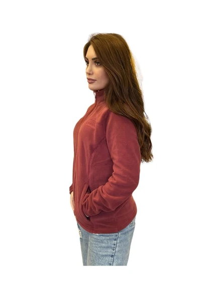 Lumberjack WB Polar 7SN158 4PR Bordo Kadın Polar - Resim 2