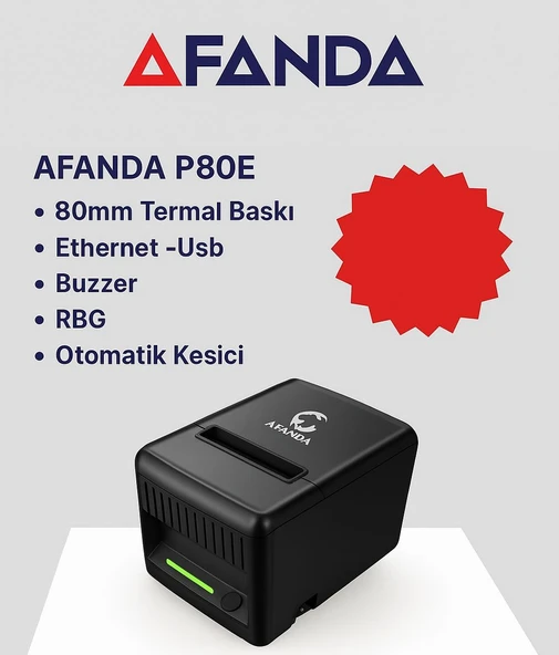 AFANDA P80E Termal Fiş Yazıcı ürün görseli