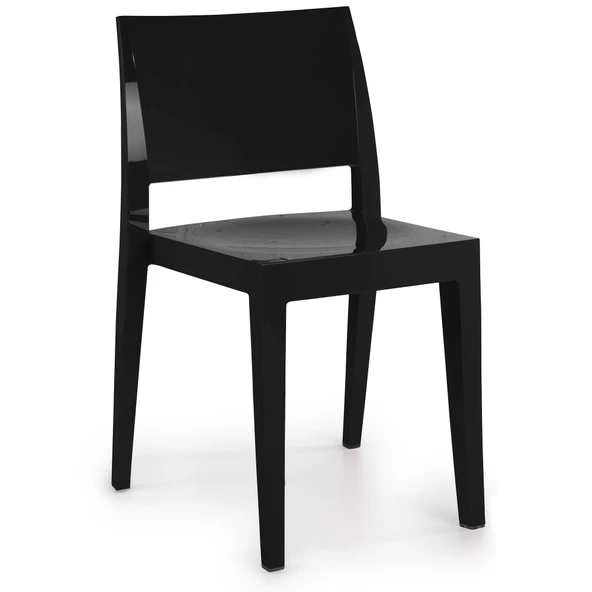 Papatya Gyza Sandalye - Bahçe Balkon Mutfak Sandalyesi -Mat Beyaz - Resim 3