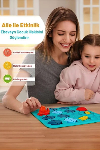 STEM Kodlama Labirent Oyunu – 118 Farklı Çözümlü Zeka ve Mantık Geliştirme Seti - Resim 2