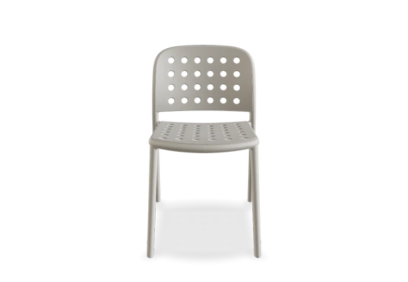 Papatya Bomonti Sandalye Küllü Kahve - Plastik Bahçe Balkon Mutfak Sandalyesi - Resim 6