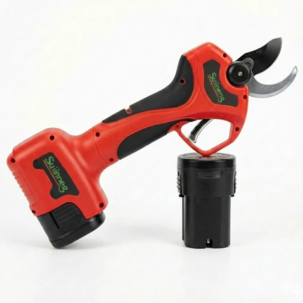 Sujineng E-35SJA Akülü LED Göstergeli Budama Makası 35 mm - Resim 3