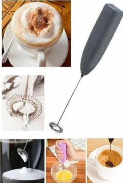 Pilli Mini Mikser Çırpma Karıştırma Mikseri ürün görseli