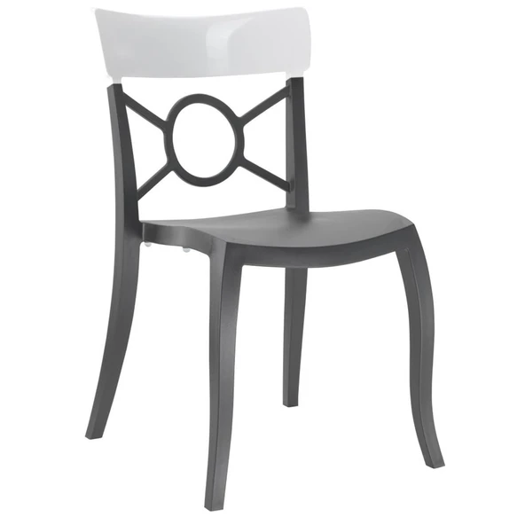 Papatya O-Pera Plastik Sandalye - Bahçe, Balkon, Mutfak Sandalyesi -Renk Seçimli - Resim 2