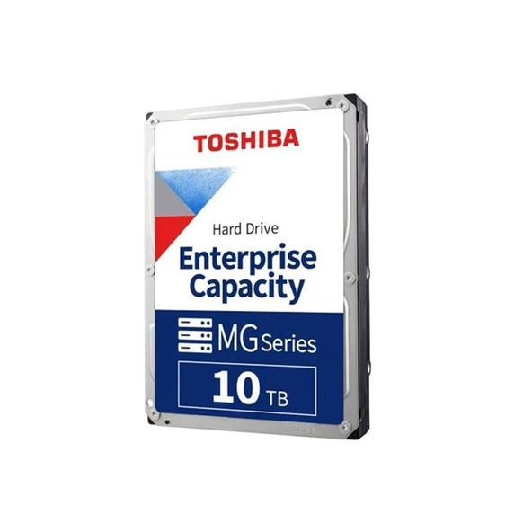TOSHIBA MG10ADA10TE MG Series 3.5" 10TB 7200rpm 512MB SATA Enterprise 7/24 Harddisk ürün görseli 1