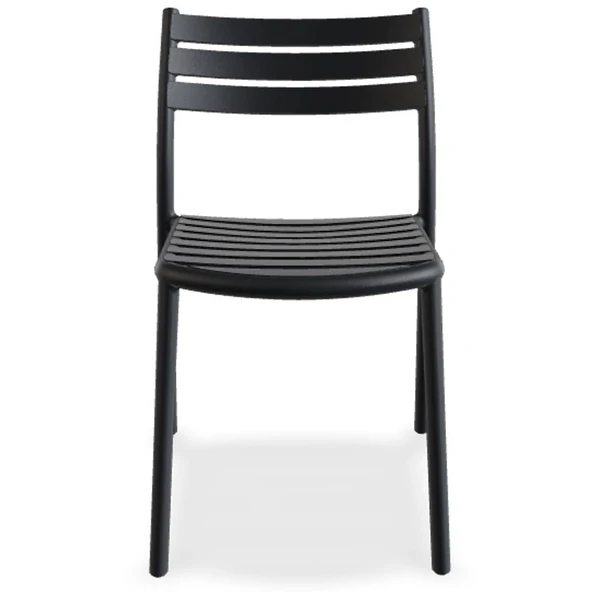 Papatya Hisar Sandalye Küllü Kahve 2li Paket - Plastik Bahçe Balkon Mutfak Sandalyesi - Resim 4