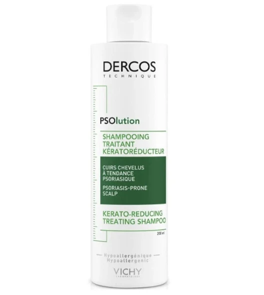 Vichy Dercos Psolution Şampuan Pullanmaya Karşı Soyucu Etki 200 ml ürün görseli 1