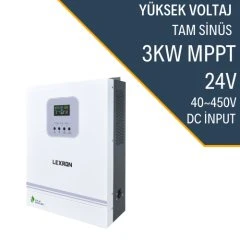 LEXRON 3000 WATT 3 KW AKILLI MPPT İNVERTER - İNVERTÖR ürün görseli 1