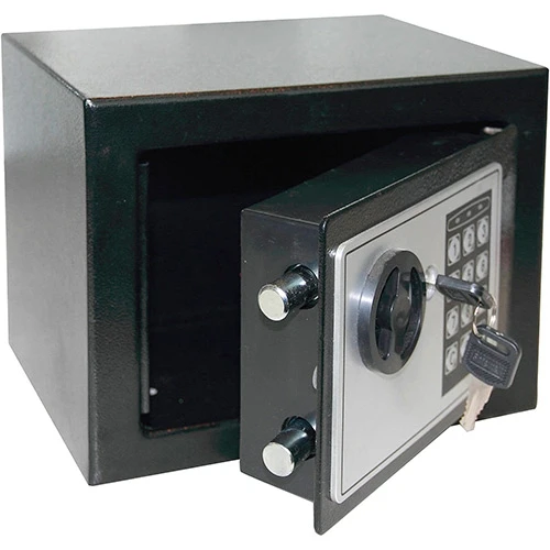 Elektronik Para Kasası Şifreli Anahtarlı Otel Tipi Kasa (5284) - Resim 6