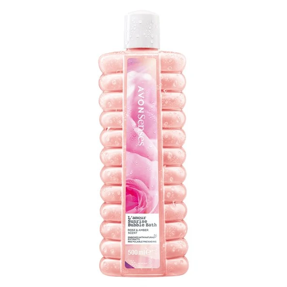 Senses Lamour Sunrise Banyo Köpüğü - 500ml - Resim 2