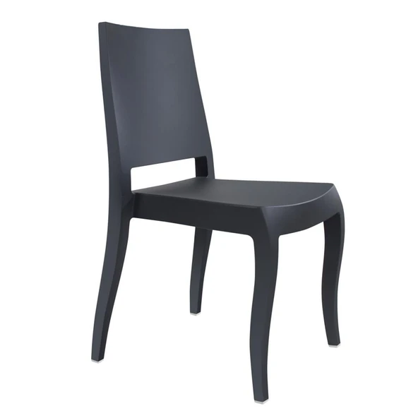 Papatya Class XC Plastik Sandalye -Transparan Şeffaf - Mutfak Sandalyesi ürün görseli 1