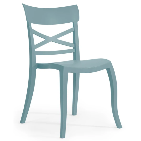 Papatya X-Sera Sandalye - Bahçe, Balkon, Mutfak Sandalyesi -Sarı - Resim 6