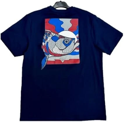 Columbia CSC M Pfg Tarpon Shine SS Tee Erkek Kısa Kollu Tişört CS0420 ürün görseli 1