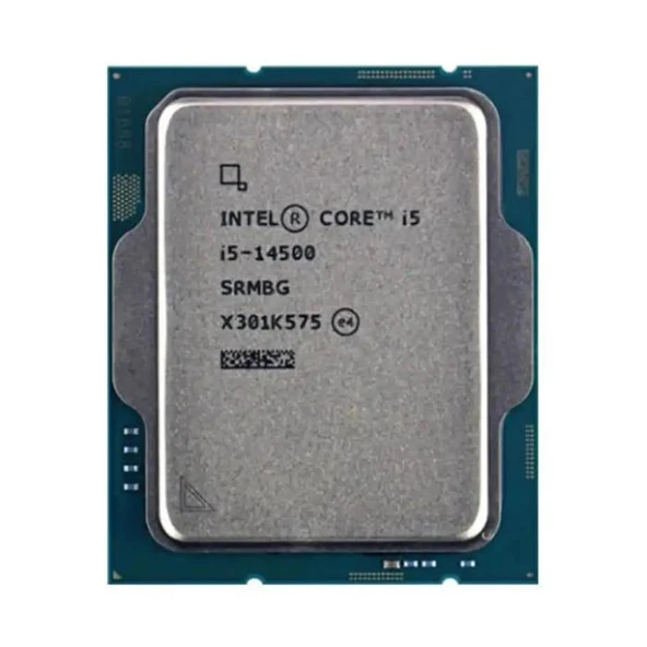 TRAY INTEL CORE i5 14500 5.0 Ghz 24 MB 10çekirdekli O/B UHD VGA 1700p 65w Kutusuz+Fansız ürün görseli 1