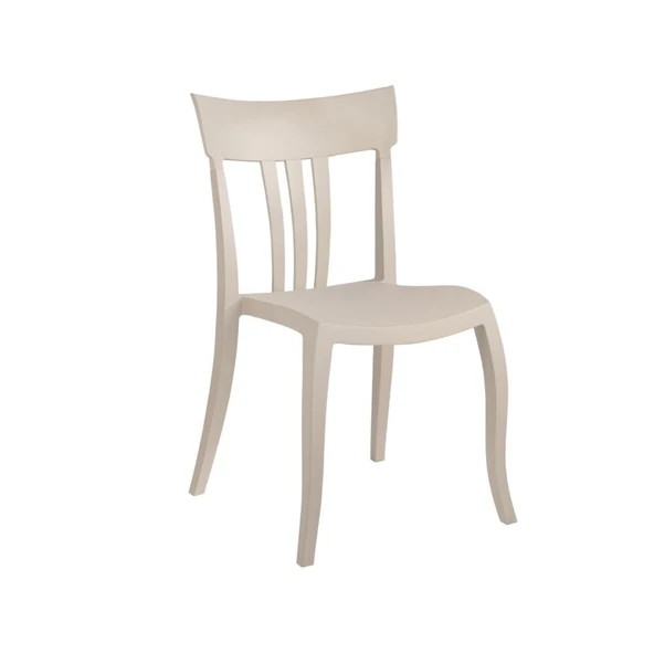 Papatya Trio-S Rattan Sandalye Mutfak Bahce Restoran Kafe Otel -Siyah - Resim 5