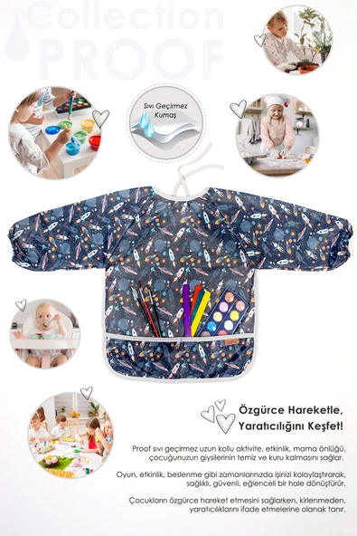 Proof Uzun Kollu Onluk Galaxy 6-24 Ay - Resim 3