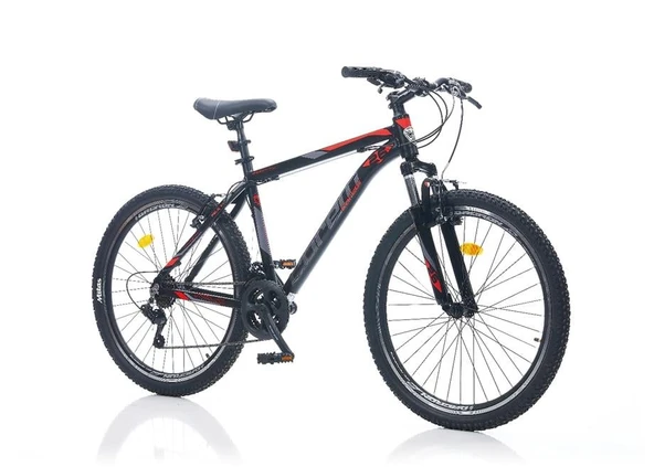 CORELLİ FELİX 3.0 ERKEK DAĞ BİSİKLETİ 380H V 26 JANT 21 VİTES SİYAH TURUNCU GRİ ürün görseli