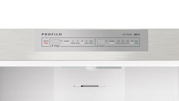 Profilo BD3076IFVN F Enerji Sınıfı 526 Lt NoFrost Alttan Donduruculu Buzdolabı - Resim 3