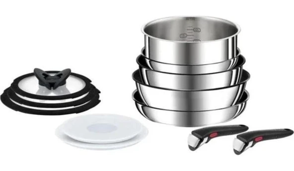 Tefal L97390 Ingenio Titanyum 6X Preference Büyük Tava ve Tencere Seti 12 Parça ürün görseli