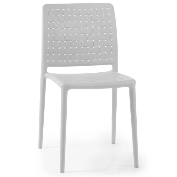 Papatya Fame Sandalye Kırmızı - Bahçe, Mutfak, Balkon Sandalyesi - Resim 3