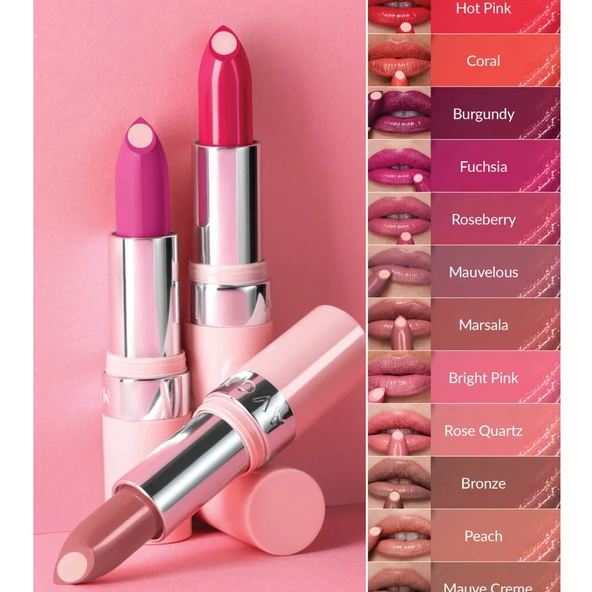 Hydramatic Işıltılı Ruj - Coral - Resim 2