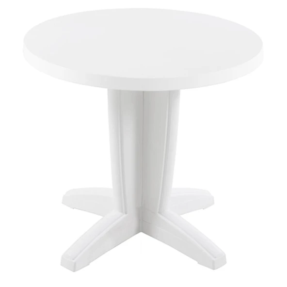 Papatya Bravo 80lik Yuvarlak Masa Yeşil - Balkon, Teras, Bahçe Masası - Resim 3