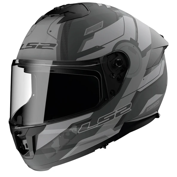 LS2 STREAM 2 SHADOW MAT TITANIUM-GRİ KASK ürün görseli