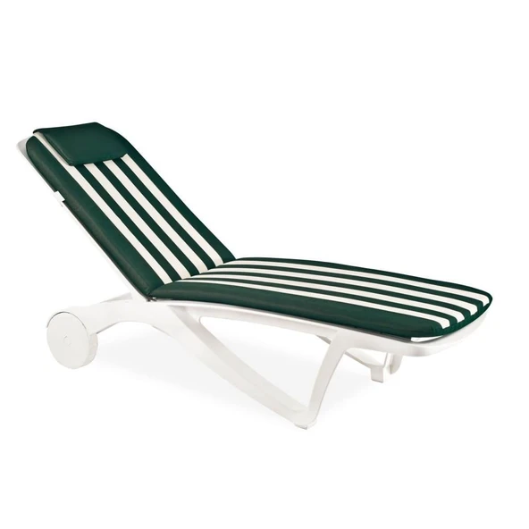 Papatya Elegance Plastik Şezlong Beyaz (4 ADET) - Resim 6