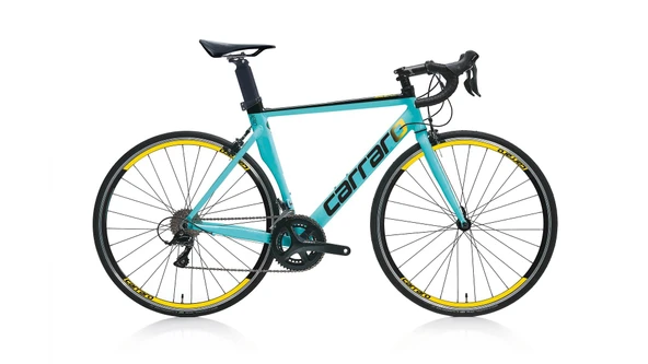 Carraro Race 28 042C AERO 540H 18V Yol Bisikleti Turkuaz Siyah - Resim 2