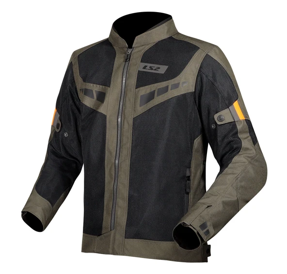 LS2 BLADE AIR MONT HAKİ-TURUNCU ürün görseli