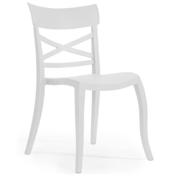 Papatya X-Sera Sandalye - Bahçe, Balkon, Mutfak Sandalyesi -Bronz Kahve - Resim 2