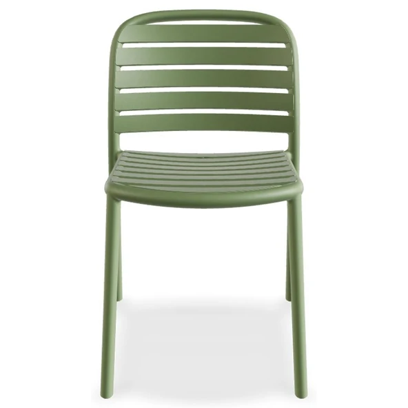 Papatya Tarabya Sandalye Fırtına Gri 2li Paket - Plastik Bahçe Balkon Mutfak Sandalyesi - Resim 2