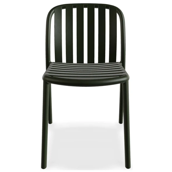 Papatya Galata Sandalye Küllü Kahve 2li Paket - Plastik Bahçe Balkon Mutfak Sandalyesi - Resim 3