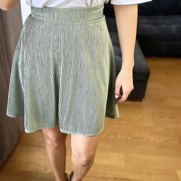 Astarlı Mini Etek - Resim 10