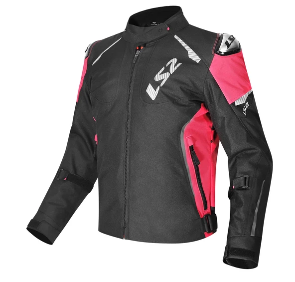 LS2 ZOOM KADIN MONT SİYAH-FUŞYA ürün görseli