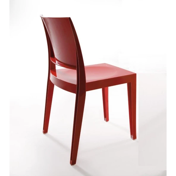 Papatya Gyza Sandalye - Bahçe Balkon Mutfak Sandalyesi -Mat Beyaz - Resim 10