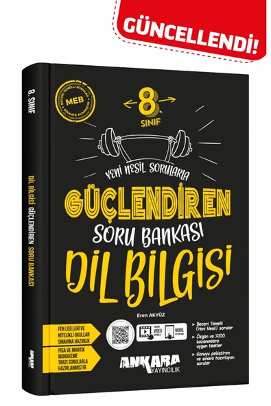 8. Sınıf Dil Bilgisi Güçlendiren Soru Bankası ürün görseli