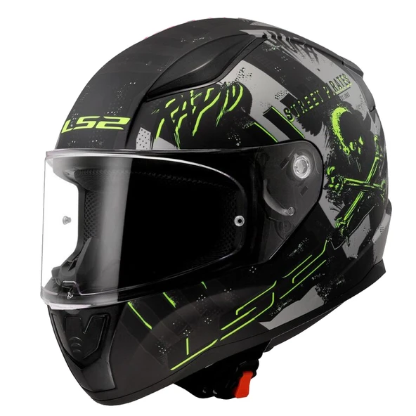 LS2 RAPID 2 PIRATES TITANIUM KASK ürün görseli